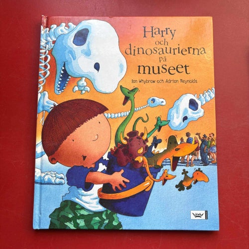 3 böcker om HARRY OCH DINOSAURIERNA Ian Whybrow Adrian Reynolds