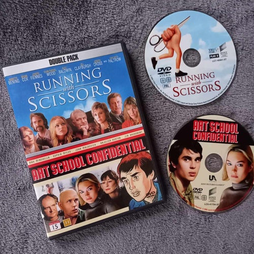 Running with scissors & Art school confidential - Svensk 2 disk utgåva.