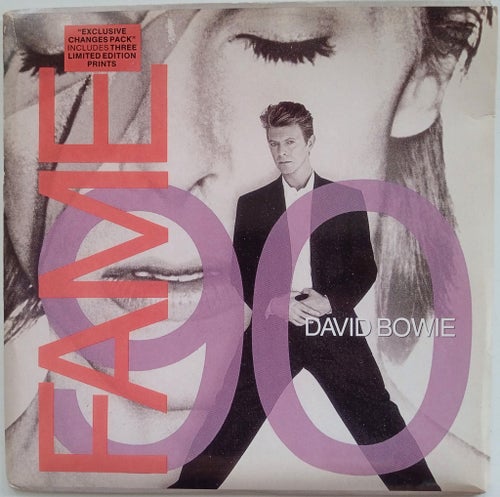 David Bowie "Fame 90" (Gass Mix) (7" UK single limited edition box set)