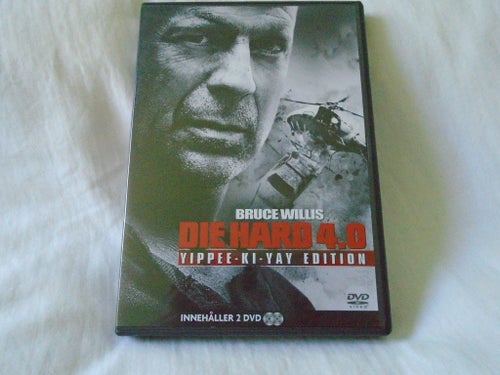 DIE HARD 4.0 / BRUCE WILLIS / "YIPPEE-KI-YAY EDITION" / 2-DISC / OOP+M.F.S. /