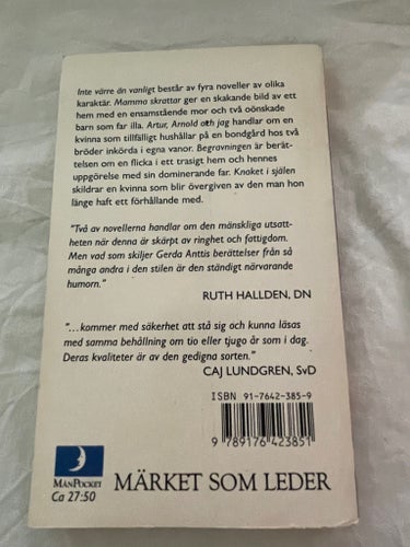 Inte värre än vanligt av Gerda Antti