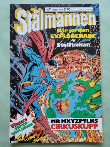 Stålmannen nr 11 från 1985