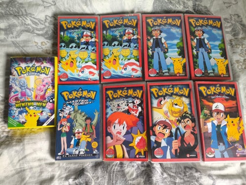 Pokémon VHS-filmer - 9 filmer