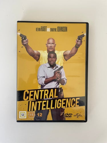 Central Intelligence (DVD) Kevin Hart och Dwayne Johnson. Svensk text.