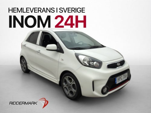 Kia Picanto 1.0 MPI 67hk B-Kamera Navi Bluetooth Farthållare