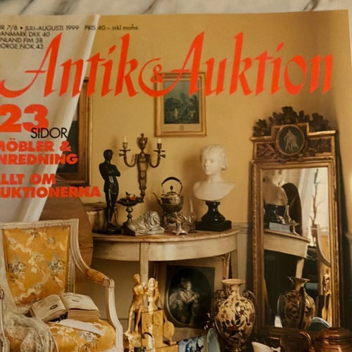 Antik & Auktion tidning nr 7/8 1999 Sommarfynd i Samlarnas Smak
