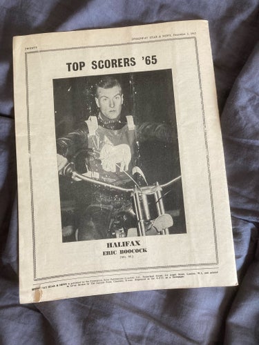 Speedway Star and News, December 3, 1965