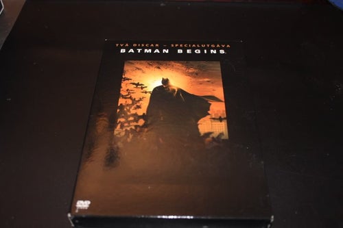 Dubbel-DVD: Batman begins - 2-disc specialutgåva