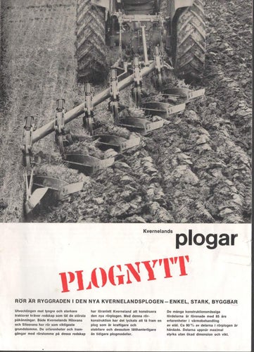 Broschyr Kvernelands plogar