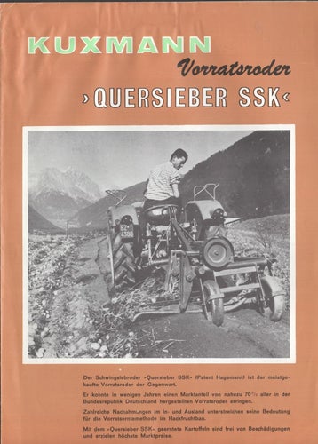 Broschyr Kuxman Vorratsroder