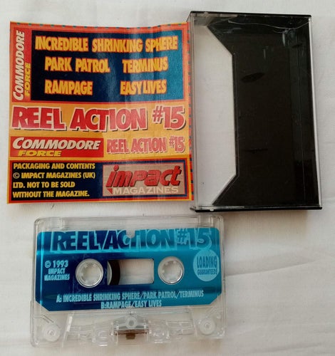 Reel Action #15 (Commodore Force - Europress Impact) - Commodore 64 / C64