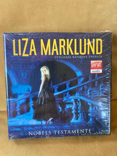 CD Ljudbok / Liza Marklund / Nobels Testamente / Ny & Inplastad