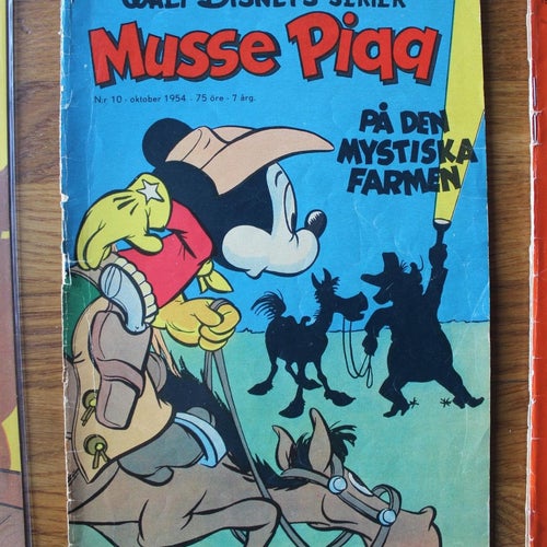 WALT DISNEYS SERIER 1954 NR 10