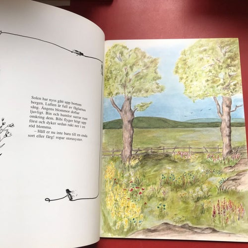 BIBI OCH DE VITA BLOMMORNA Ingegärd Lundh 1989