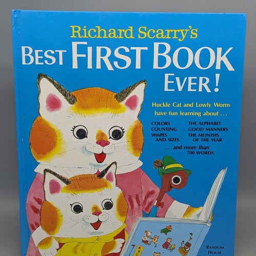 Richard Scarrys - Best first book ever!