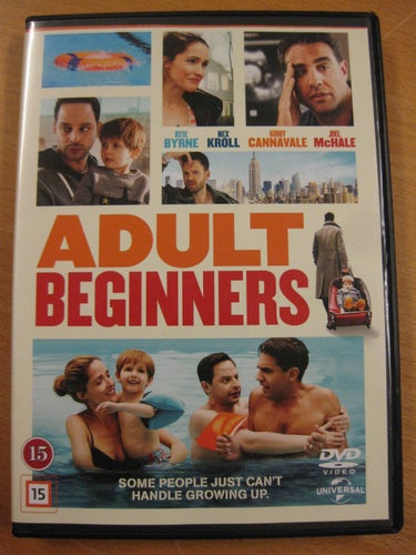 ADULT BEGINNERS - ROSE BYRNE- DVD 2015