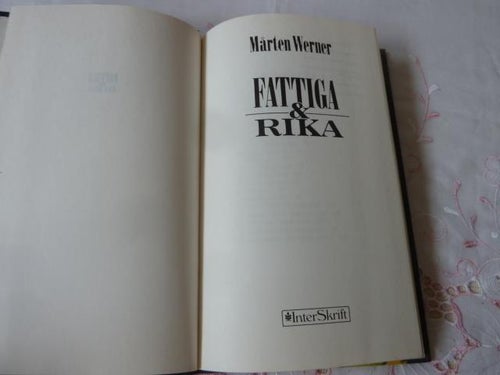 FATTIGA & RIKA, M. WERNER, 1988,  BÖCKER