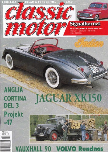 Classic 1993-12 Jaguar XK 150..Volvo PV 444..Lotus Cortina.