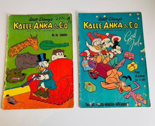 Walt Disney´s Kalle Anka & C:o . 10 nummer från 1965.