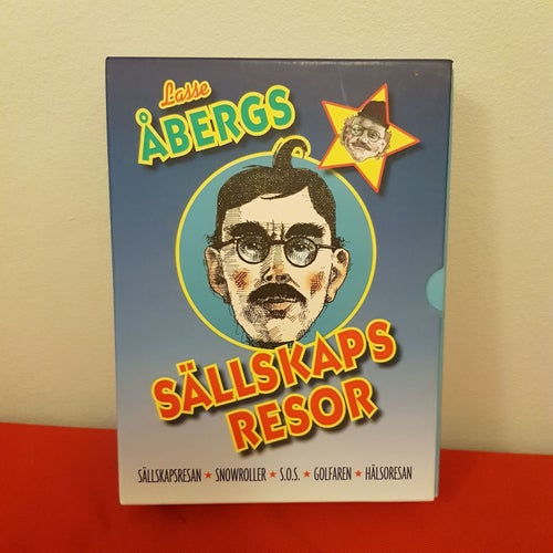 DVD - Sällskapsresor 5 Filmer - Mycket fint Skick