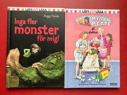 4 LÄTT ATT LÄSA-böcker 2001-2011