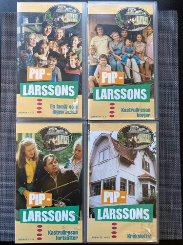 Pip-Larssons del 1 - 12 - VHS