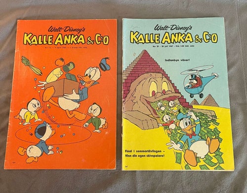 Kalle Anka X 2 , 15 - 1963 & 29 1967