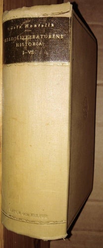 Världslitteraturens historia 1-4 av Gösta Montelin