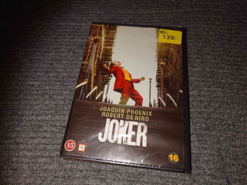 Joker (inplastad), Joaquin Phoenix, Robert De Niro