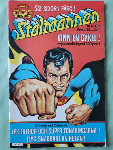 Stålmannen nr 6 från 1979