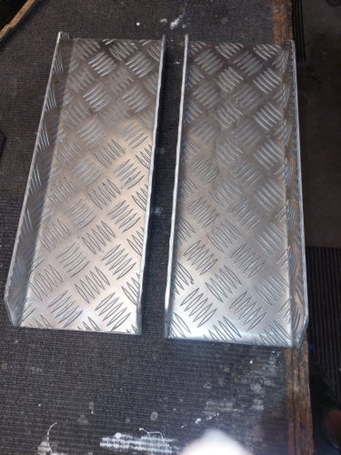 Aluminiumramper 2 st
