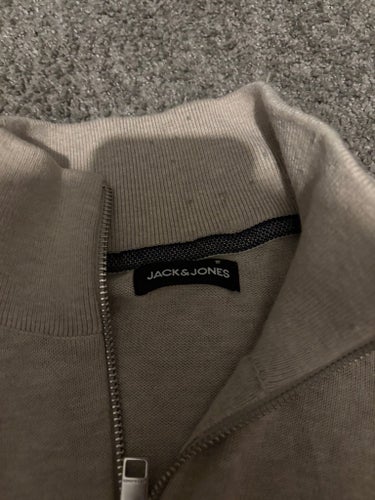 JACK & JONES beige tröja, storlek M