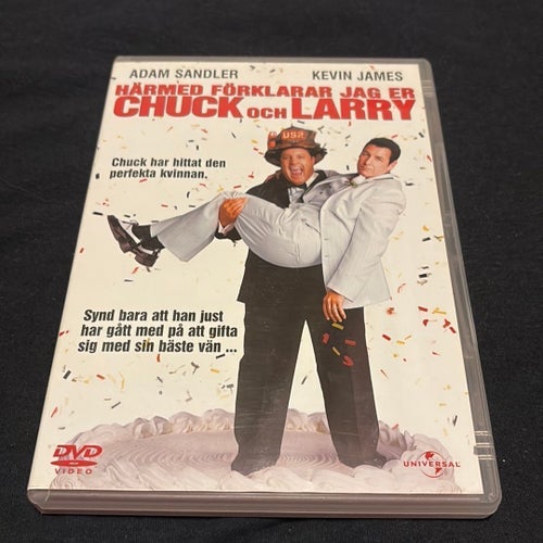Härmed förklarar jag er Chuck och Larry (DVD)