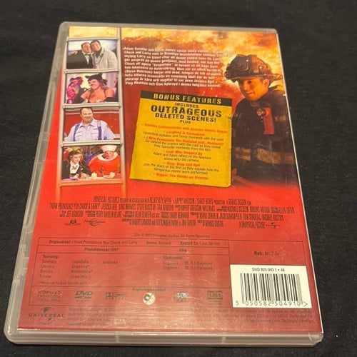 Härmed förklarar jag er Chuck och Larry (DVD)