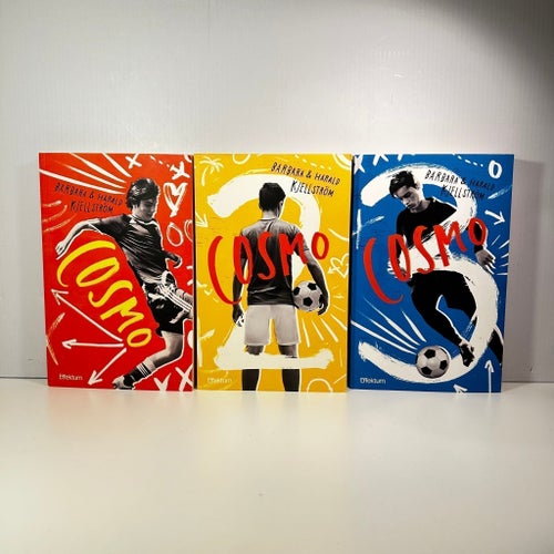 Cosmo 1-3 - Barbara & Harald Kjellström - Häftade/ Storpocket - 12-15år -Fotboll