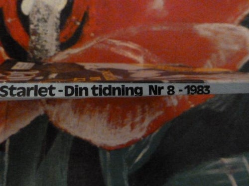 TIDNING, STARLET, NR 8- 1983