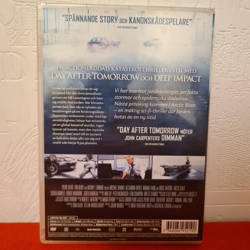 DVD - Arctic Blast (2010) - Alexandra Daves - Michael Shanks - Repfri