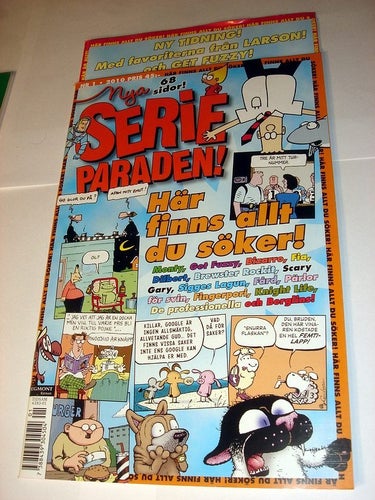 NYA SERIEPARADEN (svensk) NY OLÄST Nr 1 2010 FÖRSTA NUMRET