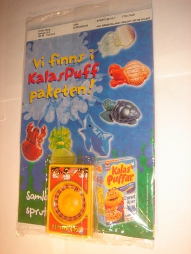 KALLE ANKA & Co I ORIGINAL PLAST leksak 2001 34 ROULETTE