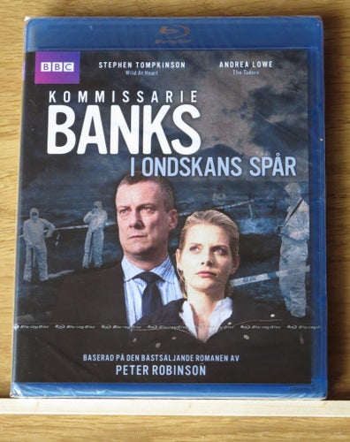 Kommissarie Banks I ondskans spår Bluray Inplastad!