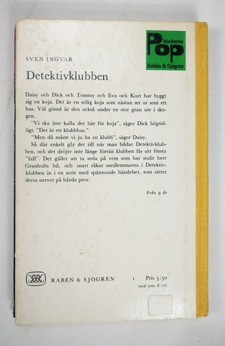 Sven Ingvar - Detektivklubben (1967, POP-serien)