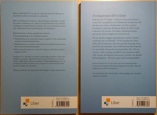 Civilrätt; huvudbok + övningsbok / Christina Ramberg, Tore Sigeman, Stefan...