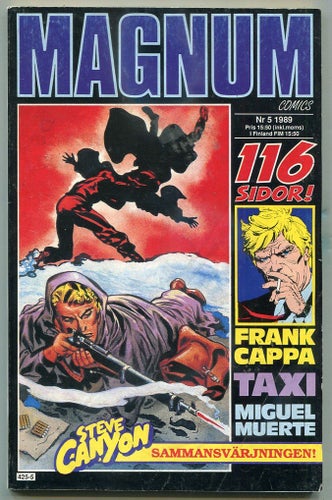Magnum 1989 nr 5 Frank Cappa, Miguel Muerte, Steve Canyon