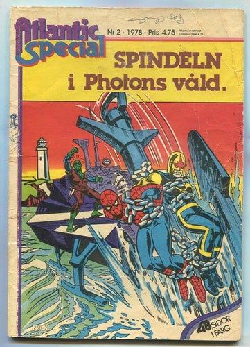 Atlantic Special Nr 2: Spindelmannen / Spindeln i Photons vå