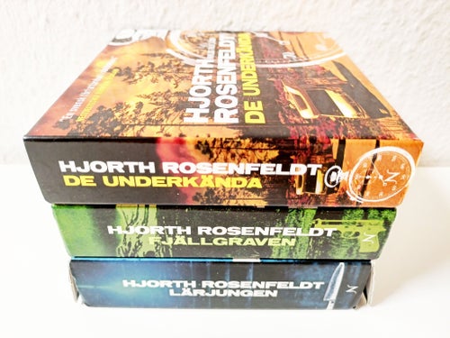 Hjorth Rosenfeldt 3st Ljudböcker 43CD Niklas Falk