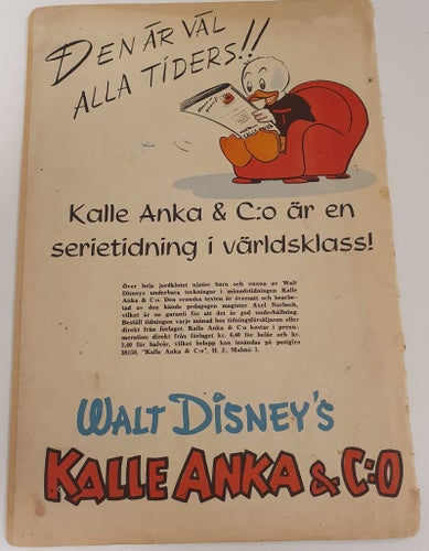 Kalle Anka & Co nr 4 1950 / Carl Barks / FR/GD
