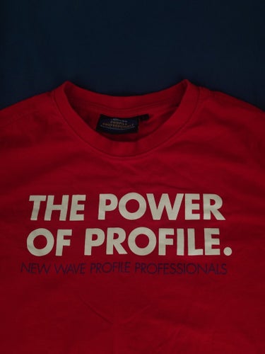 New Wave Röd T-shirt, Storlek L
