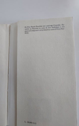 L'ODORE DELL'INDIA av Pier Paolo Pasolini, 1991
