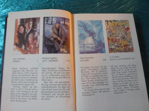 JOHN GRISHAM, FIRMAN, JAKT I MÖRKER, ODJURET, MAJS LJUVA KNOPPAR, BOK