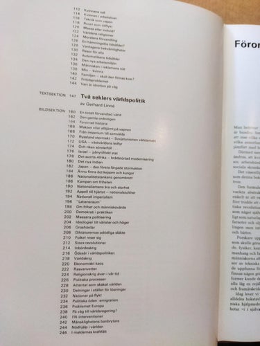 I går i dag i morgon - gränserna sprängs. bok. Very Fine plus